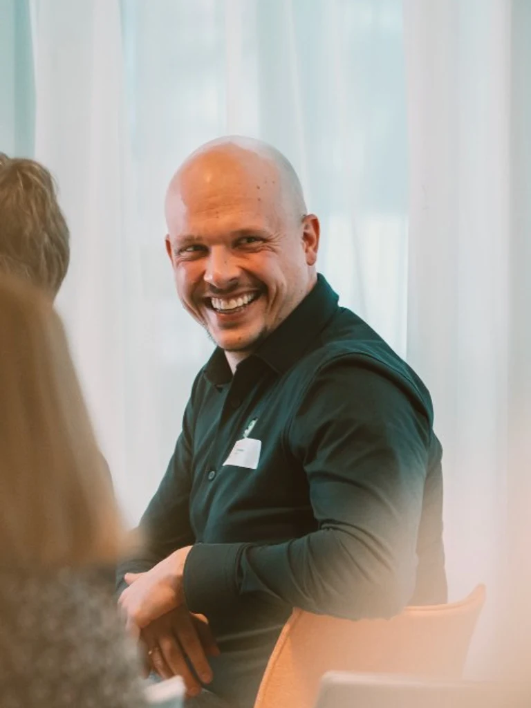 9ID team laughing together